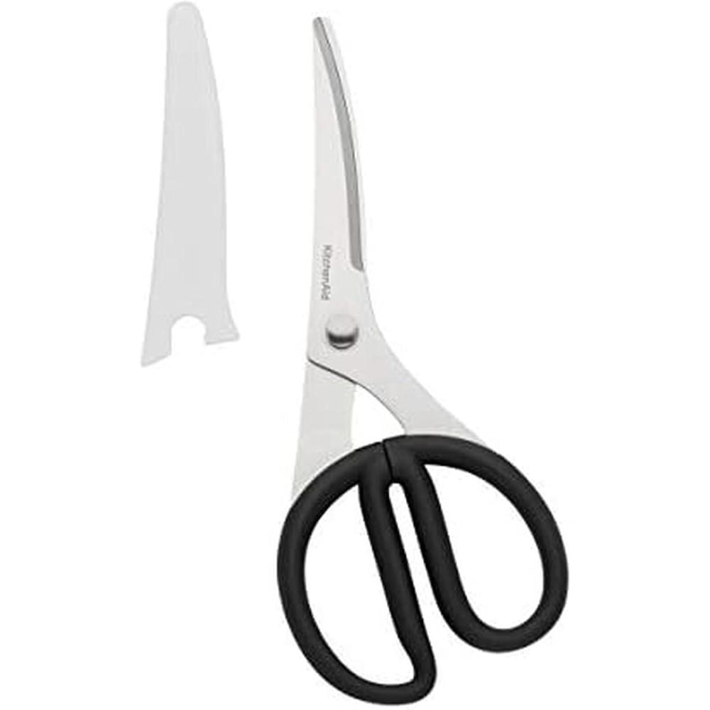 imageKitchenAid KQ351OHOBA Universal Stainless Steel Shears Utility BlackBent Shears