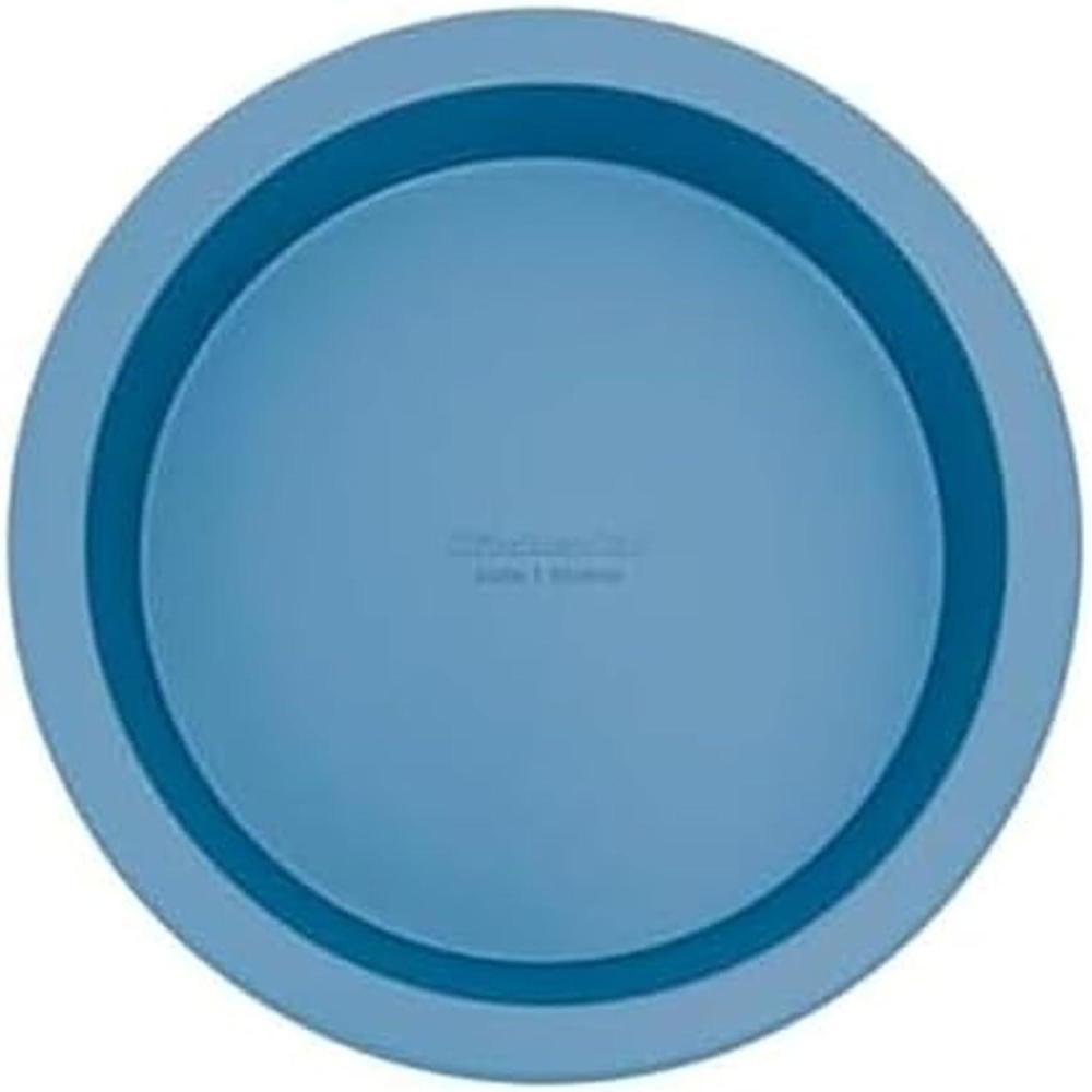 imageKitchenAid Nonstick Swiss Engineered Aluminized Steel Round Cake Pan Dishwasher Safe 9 Inch Mineral WaterBlue Velvet