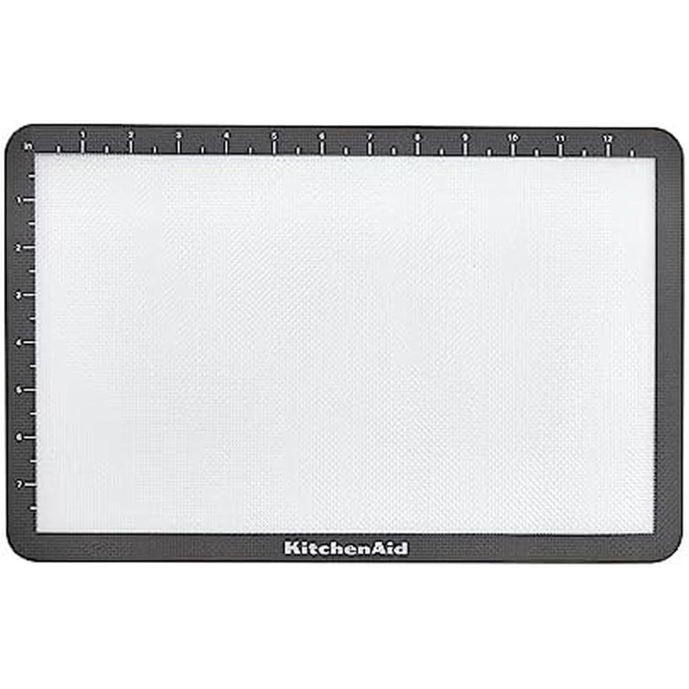 imageKitchenAid Silicone Large Baking Mat 12x17Inch Gray9L x 14W