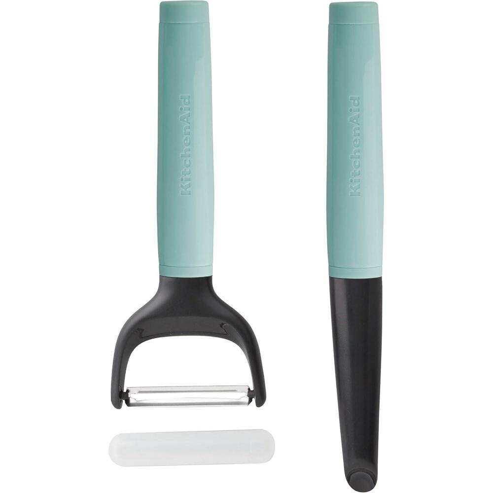 imageKitchenAid Universal Euro Y Peeler Set Of 2 BlackAqua Sky