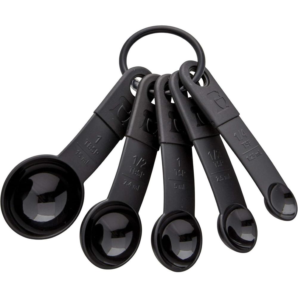 imageKitchenAid Universal Measuring Spoon Set 5Piece Blue VelvetBlack