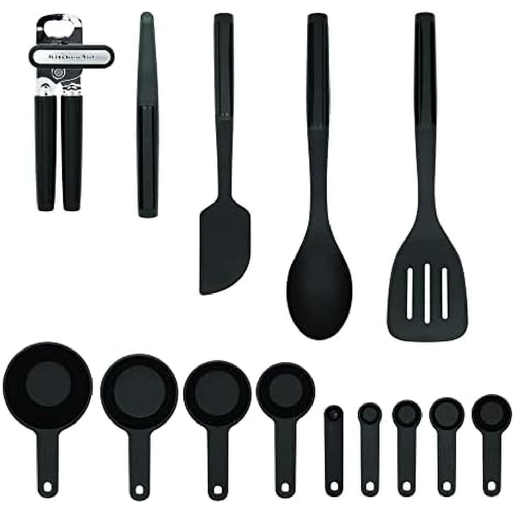 imageKitchenAid Universal Tool and Gadget Set 14 Piece BlackBlack