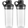 image16oz Personal Blender Jar Expansion Pack for KitchenAid K150 and K400 Blenders16 oz Pack of 2