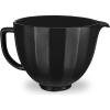 imageKitchenAid 5 Quart Ceramic Bowl for all 455 Quart TiltHead Stand Mixers KSM2CB5PBS Black Shell