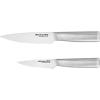 imageKitchenAid Gourmet Utility and Paring Knife Set Set with Blade Covers 2Piece Stainless SteelUtility and Paring Knife Set Set