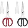 imageKitchenAid Multipurpose Shear Set Versatile Scissors with Nutcracker Bottle Opener Ergonomic Handles with Protective Blade Covers 2 Piece