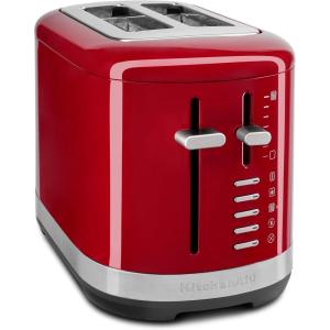 KitchenAid 2 Slice Automatic Toaster with Extra Wide Slots KMT2109PT, Pistachio(Empire Red)