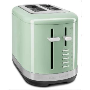 KitchenAid 2 Slice Automatic Toaster with Extra Wide Slots KMT2109PT, Pistachio(Pistachio)