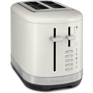KitchenAid 2 Slice Automatic Toaster with Extra Wide Slots KMT2109PT, Pistachio(Porcelain White)