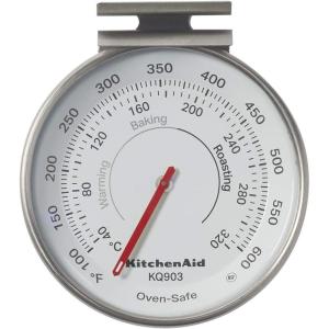 KitchenAid 3-in Dial Oven Thermometer, Temperature Range: 100°F to 600°F