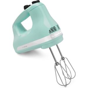 KitchenAid 5-Speed Ultra Power Hand Mixer – KHM512, Velvet Blue(Ice Blue)
