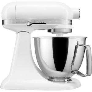 KitchenAid Artisan Mini 3.5 Quart Tilt-Head Stand Mixer – KSM3316X – White(White)