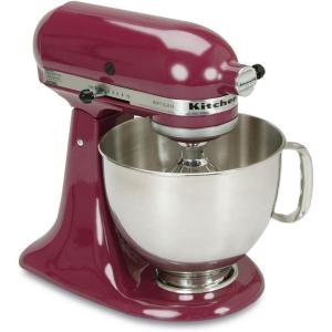 KitchenAid Artisan Series 5 Quart Tilt Head Stand Mixer with Pouring Shield KSM150PS, Aqua Sky(Boysenberry)