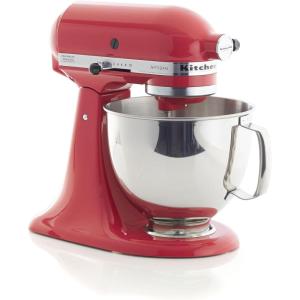 KitchenAid Artisan Series 5 Quart Tilt Head Stand Mixer with Pouring Shield KSM150PS, Aqua Sky(Watermelon)
