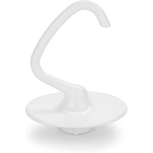 KitchenAid Coated ‘C’ Dough Hook for 3.5 Qt Tilt Head Stand Mixers, White, KSM35CDH