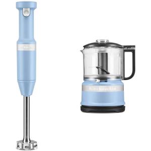 KitchenAid Cordless Variable Speed Hand Blender – KHBBV53(Blue Velvet)