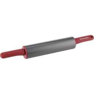 KitchenAid Gourmet Rolling Pin, 2.5 x 2.5 x 22 Inch, Red(Red)