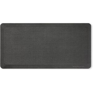 KitchenAid Gourmet Series Kitchen Comfort Gel Mat, Solid Basketweave, Ink Blue, 20″x39″(Charcoal Grey)