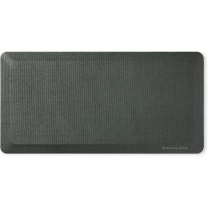 KitchenAid Gourmet Series Kitchen Comfort Gel Mat, Solid Basketweave, Ink Blue, 20″x39″(Deep Forest Green)