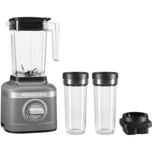 KitchenAid K150 3 Speed Ice Crushing Blender with 2 Personal Blender Jars – KSB1332WH(Matte Charcoal Grey)