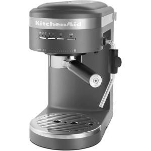 KitchenAid Semi-Automatic Espresso Machine and Automatic Milk Frother Attachment – KES6404(Charcoal Grey)
