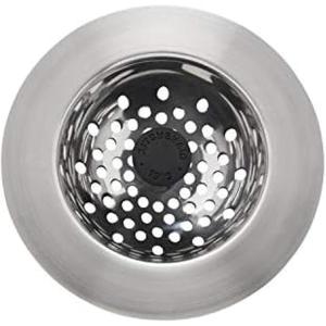 KitchenAid Stainless Steel Sink Strainer, Black
