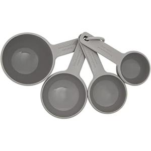 KitchenAid Universal Measuring Cup Set, 4-Piece, Blue Velvet(Gray)