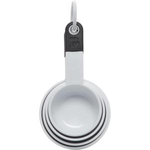 KitchenAid Universal Measuring Cup Set, 4-Piece, Blue Velvet(White/Black)