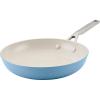 imageKitchenAid Hard Anodized Ceramic Nonstick Frying PanSkillet 10 Inch  Blue Velvet