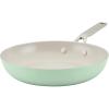 imageKitchenAid Hard Anodized Ceramic Nonstick Frying PanSkillet 10 Inch  Pistachio