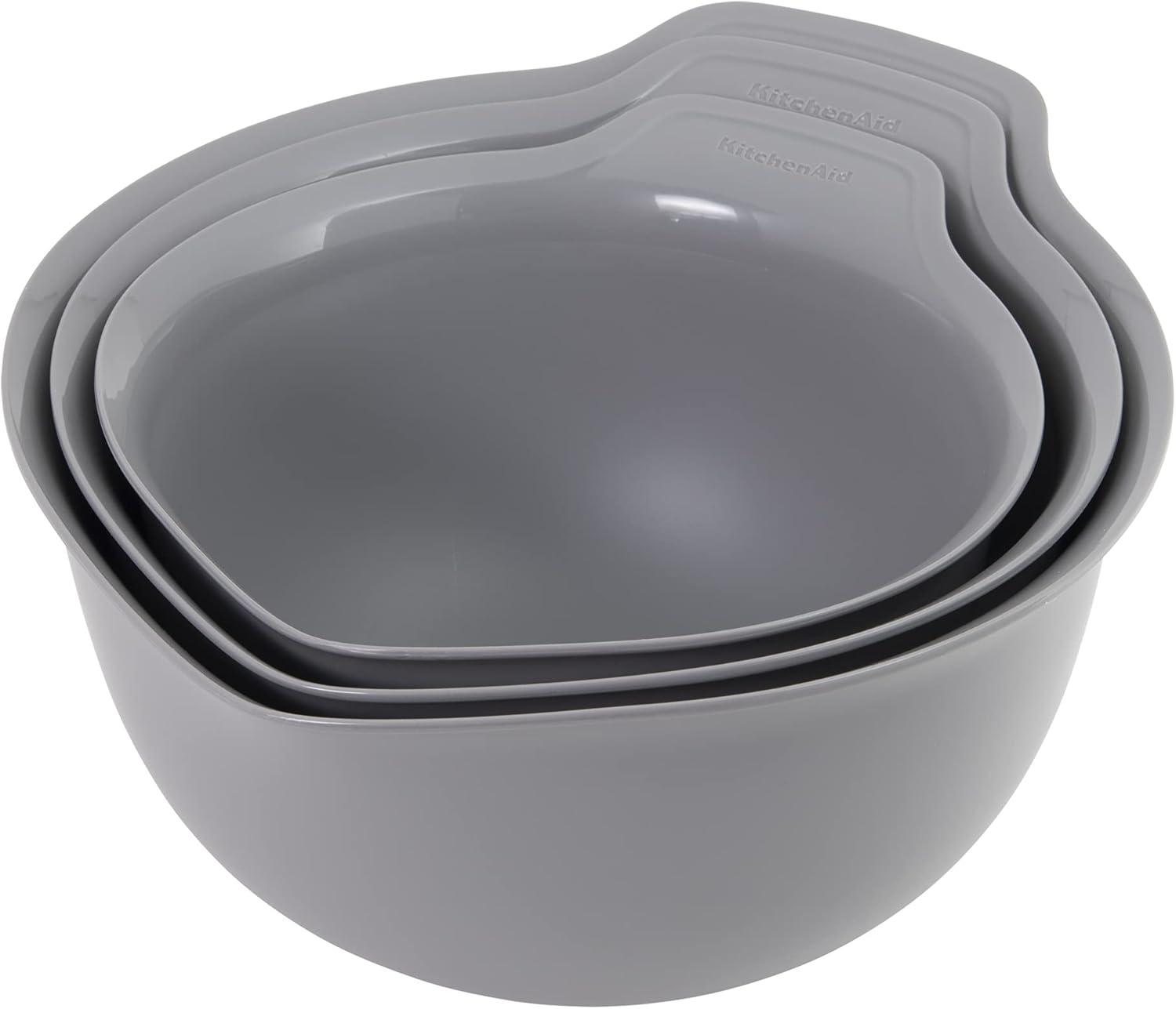 imageKitchenAid Stainless Steel Mixing Bowls Set Of 3Gray