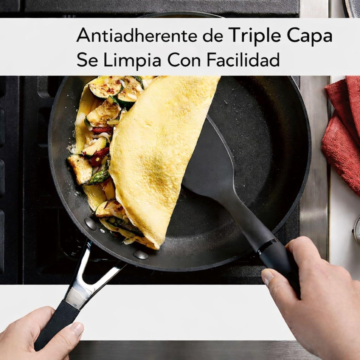 imageKitchenAid 84800 Hard Anodized Nonstick Cookware Pots and Pans Set 10 Piece Onyx Black