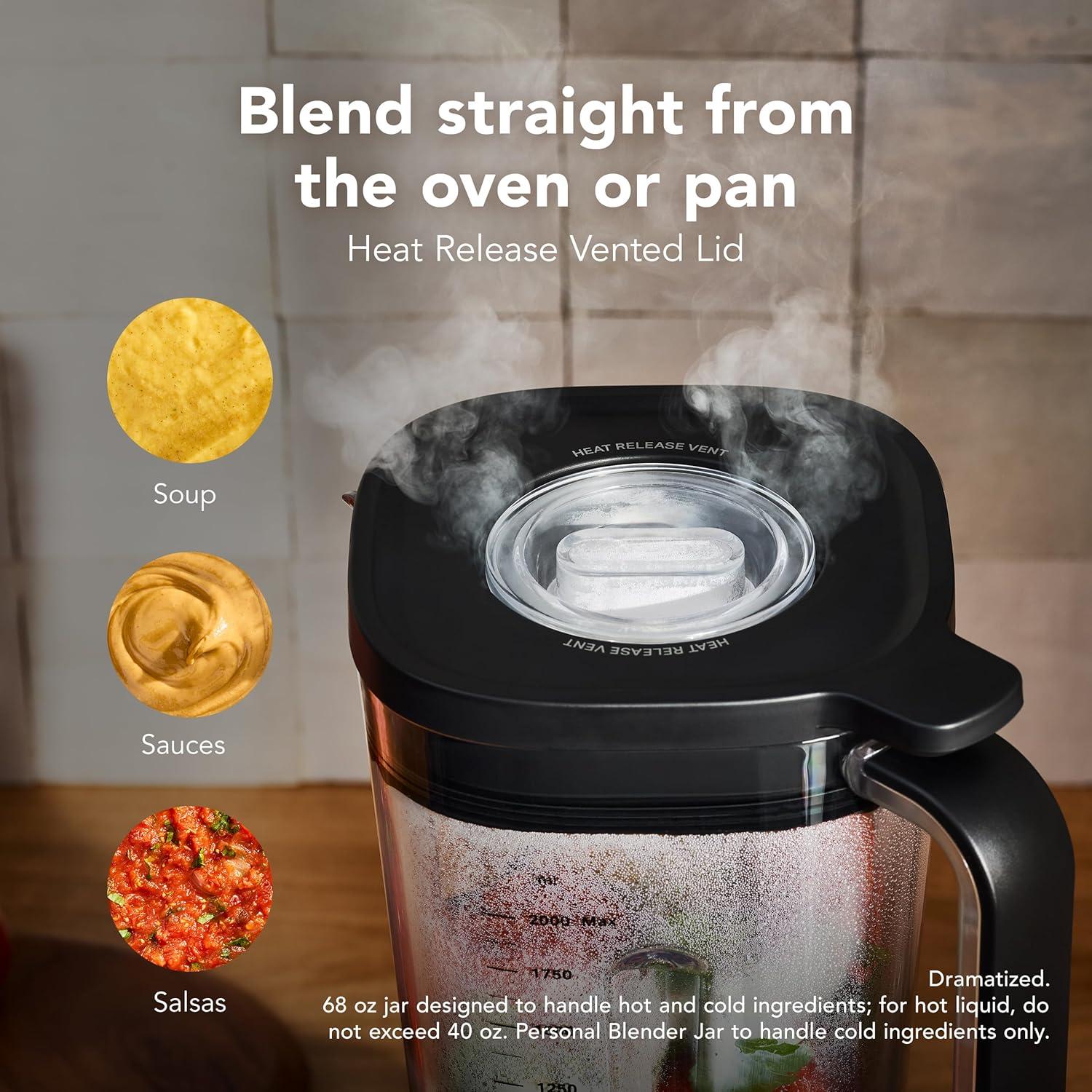 imageKitchenAid Pure Power Blender with 2 Personal Blending Jars KSB2078 Matte Charcoal GreyPorcelain White