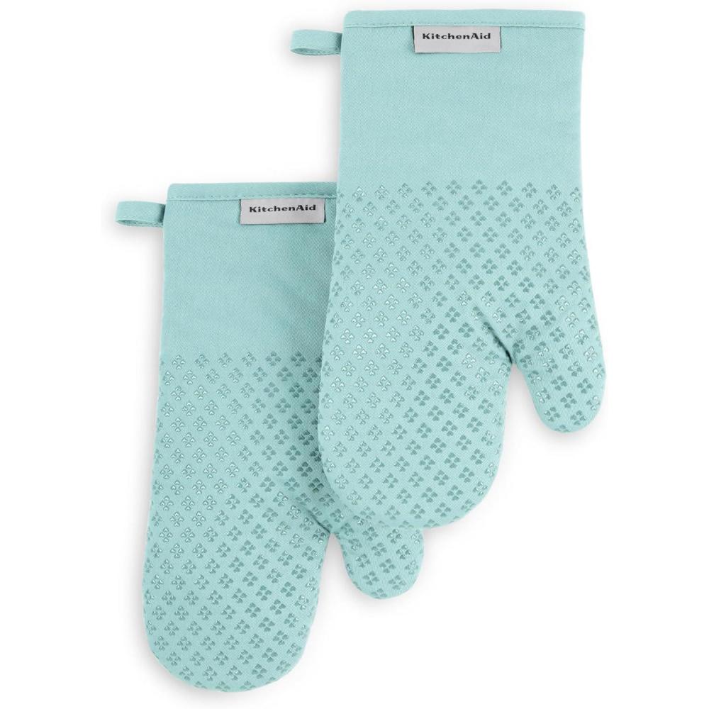 imageKitchenAid Asteroid Oven Mitt Set 7x125 Pistachio Green 2 PieceMineral Water