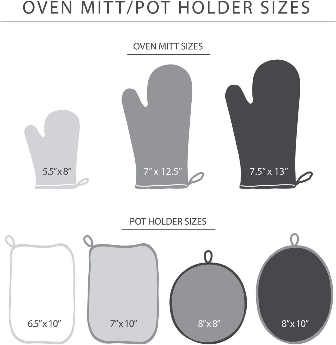 imageKitchenAid Asteroid Pot Holder 2Pack Set Charcoal Grey 65x10Charcoal Grey