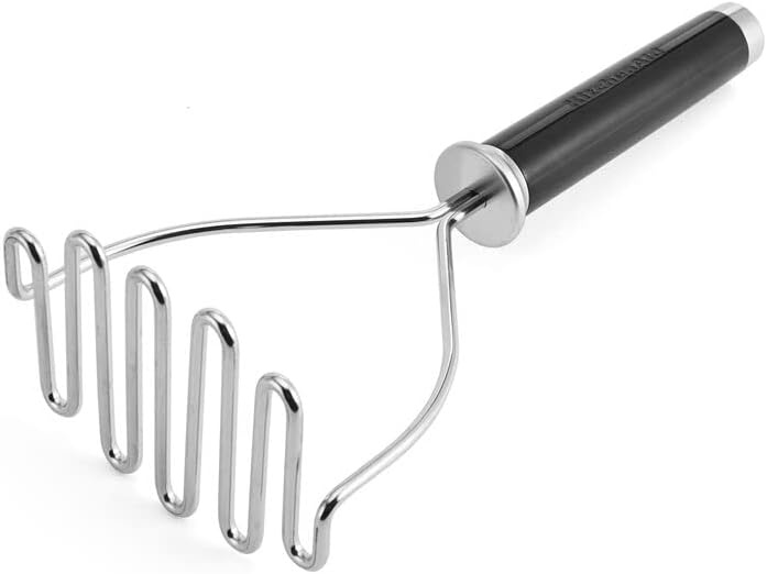imageKitchenAid Gourmet Stainless Steel Wire Masher 1024Inch BlackBlack