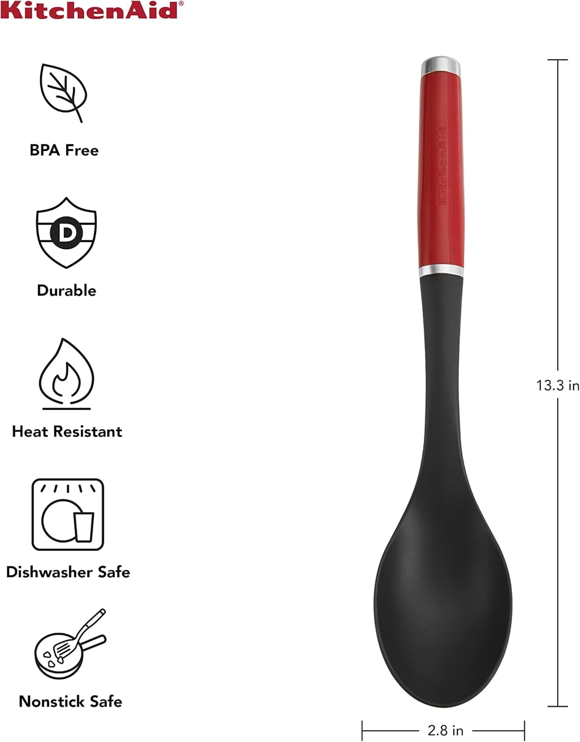 image:imageKitchenAid Classic Nylon Basting Spoon